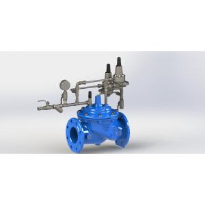 Flange End Accurate Pressure Surge Anticipating Control Valve Dynamically EPDM