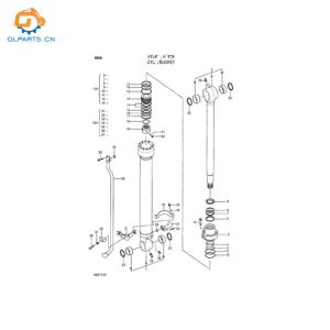 EX120-5 EX130H-5 4316457 Excavator Hydraulic Bucket Cylinder Factory