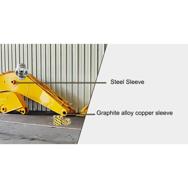 Heavy Duty Excavator Long Reach Boom For Cat 320 PC300 PC200