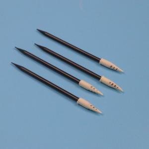 751 Lint Free Spiral Pointed Small Cleanroom Swab Car Cleaning Foam Swab with