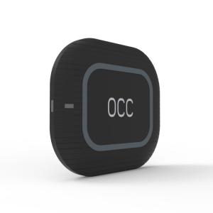 Small Black 10w Wireless Charger , OCC 1.67A Fast Wireless Charging Pad