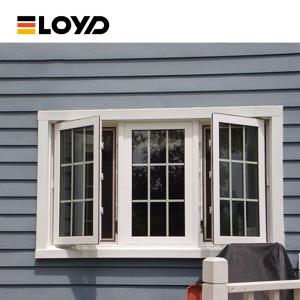 Customizable Aluminum Casement Window with Multiple Design Options