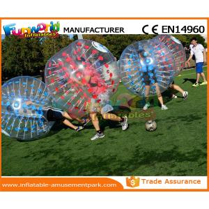 Inflatable Battle Ball Body Bumper Huge PVC / TPU Inflatable Soccer Ball for