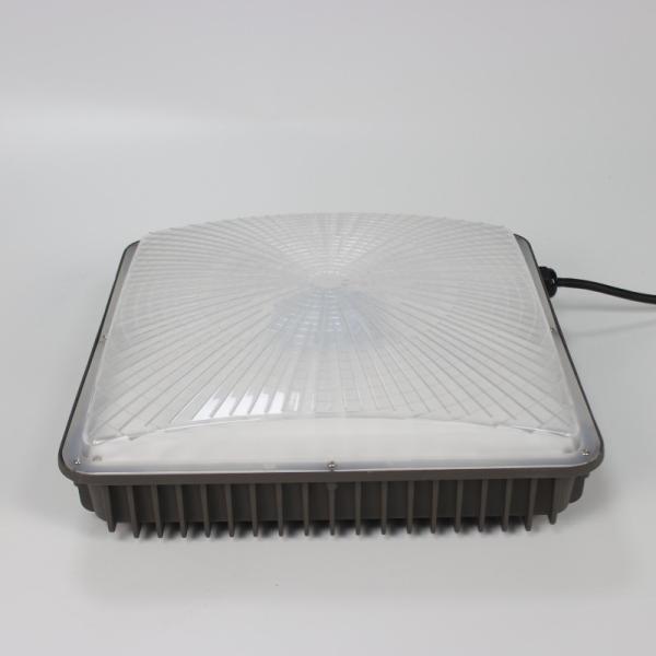 Quality UL DLC Listed Gas Station Led Canopy Lights IP65 With Smart Fin Shape Heat Sink wholesale
