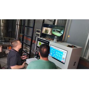 Testing Laboratory Perform The Test Of Resistance To Vertical Flame Spread On