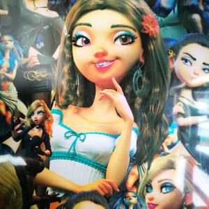 INK025 Cartoon Pattern Hydrographic Film Water Transfer Printing