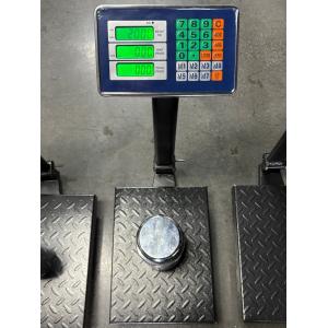 Waterproof Bench Scale LED Display Customizable 150-500kg Carton Steel ODM OEM