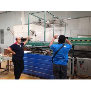 acrylic shower tray making skills training--customer from Egypt