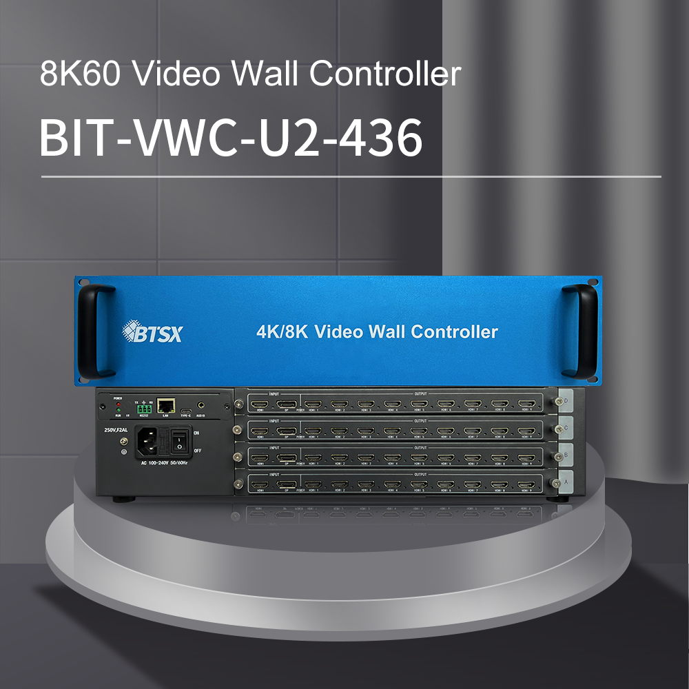 3.5MM Audio Separation Video Wall Controller Supporting Max Input Resolution