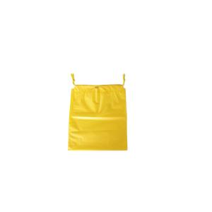Promotion Plastic Drawstring Bag Sustainable CPE Yellow Recycled Material