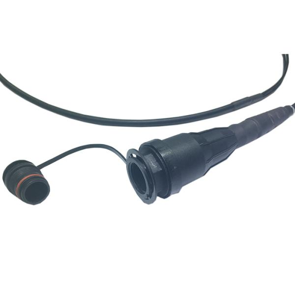 Outdoor Harsh Environment Fiber Patch Cord , LCD Sm Fiber Optic Cable For Remote