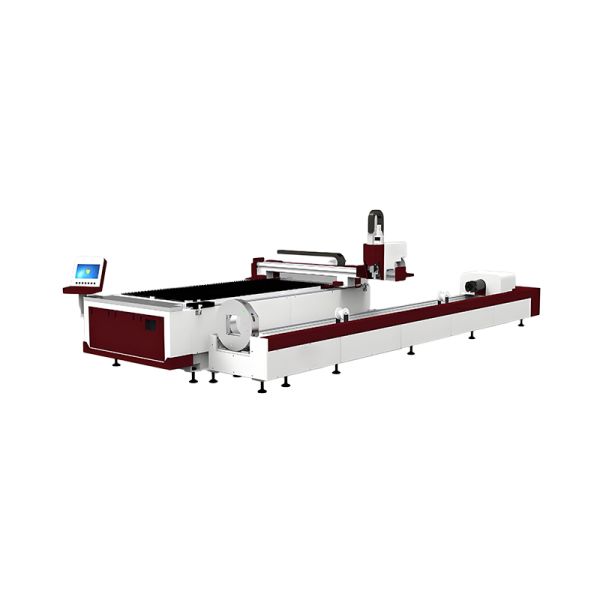 High Accuracy Integrated Steel Metal Fiber Laser Cutting Machine AI/BMP