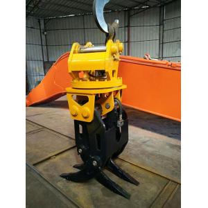 Q355B NM360 50t Excavator Rotating Hydraulic Grapple