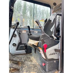 SANY SY55C 5 ton Mini Excavator Used in Shanghai with ISUZU Engine and Good