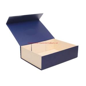 Paper Foldable Magnetic Packaging Boxes 1.0 - 3.0mm Thickness Hot Stamping