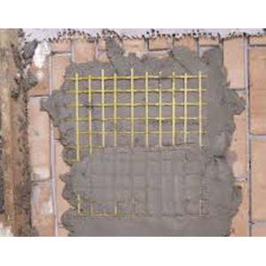 2.5mm Rebars Jointing Load 2kN M2.5 High Thermal Isolation GFRP Mesh