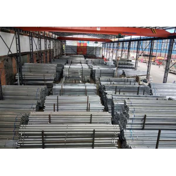 Q345 Galvanized Steel Pipe Scaffolding Round Tube For Building