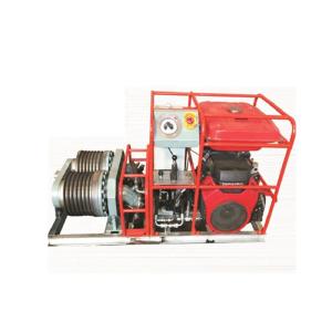 Cheap 50KN Double Capstan Cable Pulling Machine 9KM/H for sale
