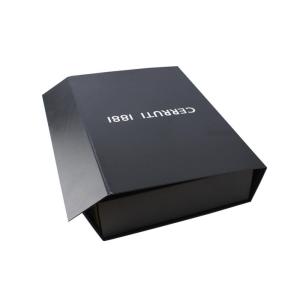 Cream Packing Magnetic Flap Box With PVC Window , Snap Shut Boxes Fashion