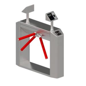 SUS316 Tripod Turnstile Gate With Vibration Absorber