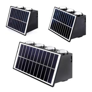 Smart Solar Wall Light IP65 Motion Sensor Wall Light Adjustable Brightness