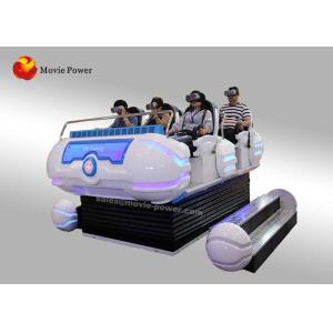 Cheap 6 Seat 9D Virtual Reality Simulator with Dynamic Platform for sale