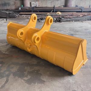 2 Foot Excavator Trenching Bucket , Durable Backhoe Trenching Attachments