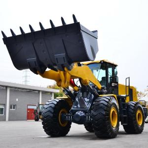 Construction 4 Wheel Drive Loader 7 Ton LW700KV 4.2m³ Capacity Weichai Engine