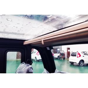 Metal Structure Two Seater Electric Car Battery Powered With Customized Body