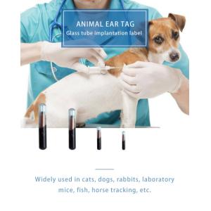 Animal Chip Number Microchip Implanter Sterilized Universal With 15 Digit Number