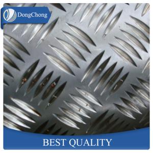 China Custom 4mm Aluminium Checker Plate Corrosion Resistance Elevators Floor Use on sale