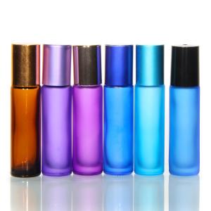 Perfume Serum 30ml Glass Roller Bottles In Bulk Silk Screen Printing