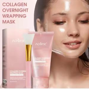 Firming Hydrating Overnight Peel Off Collagen Face Night Mask Moisturizing