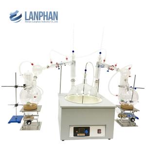 Short Path Distillation Equipment 20L High Borosilicate Glass Corrosion