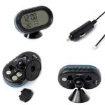 4 In 1 LCD Digital Thermometer Voltmeter Voltage Meter Tester Monitor Luminous