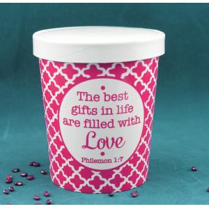 Paper Disposable Takeaway Soup Cups With Lids For Hot Soup , Heat Insulation