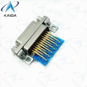 China 5A MIL-DTL-83513 Micro-D Connectors 90° PCB Rectangular Connector J30J-25ZKWP on sale