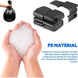 6 Pack Eco-friendly Garbage Refill Bags Customized Biodegradable Trash Can