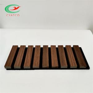 Ceiling Laminated Sound Acoustic Panel Multipurpose Wood Veneer