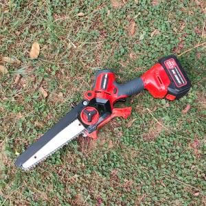 Cheap Mini 8-Inch Electric Chainsaw Cordless Brushless Portable Handheld With Auto Chain Regulator &amp; Auto Oiler For Wood Cutting for sale