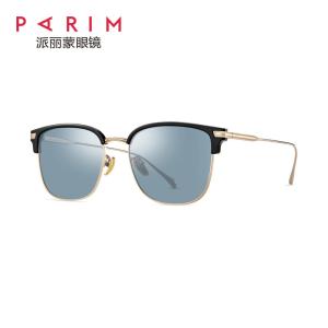 Cheap Half Frame Parim Polarized Sunglasses Unisex Metal PEI Mixture Optional Size for sale