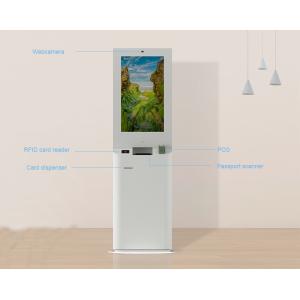 Free Standing 32 Inch LCD Interactive Multimedia Kiosk For Shopping Mall