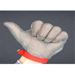 Reliable Performance Stainless Steel Mesh Gloves For Industrial Cutting