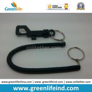 Spring Key Coil W/Plastic Snap Blet Clip&Small Key Ring