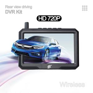 High Resolution Wireless Rearview Camera IP69K 100m Range Easy To Install