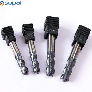 Carbide Square End Mill 1/2 In Shank 30 Degrees Helix Angle