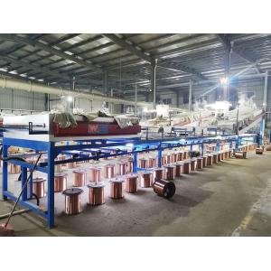 Automated 60 Wire Tinning Machine , SGS Wire And Cable Equipment