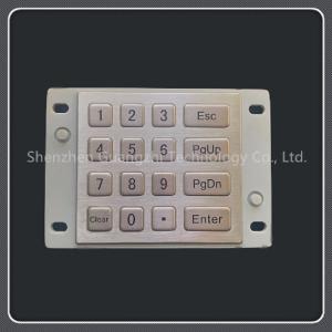 Access Control Metal Numeric Keypad Long Service Life Ip65 Waterproof Grade