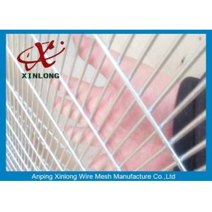 Anti - Destroy Security Perimeter Fencing , Security Mesh Fence For Military