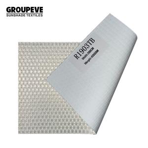 Blackout Curtain Fabric Roman Blinds Jacquard Roller Shade Fabric Textured